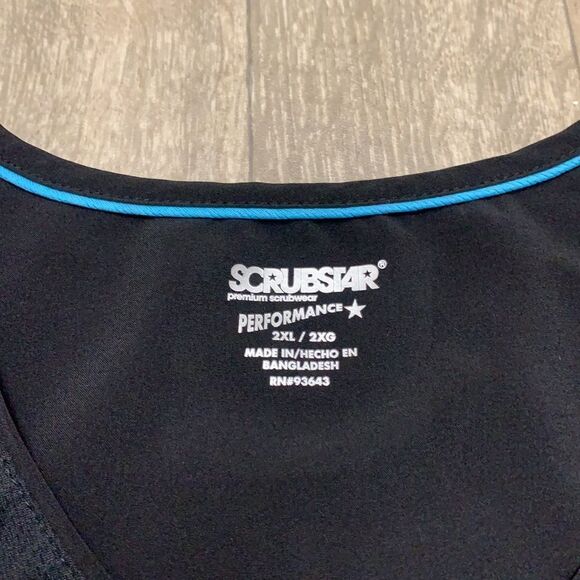 Womens Scrubstar V-Neck Scrub Medical‎ Nursing Top Shirt - Picture 4 of 7